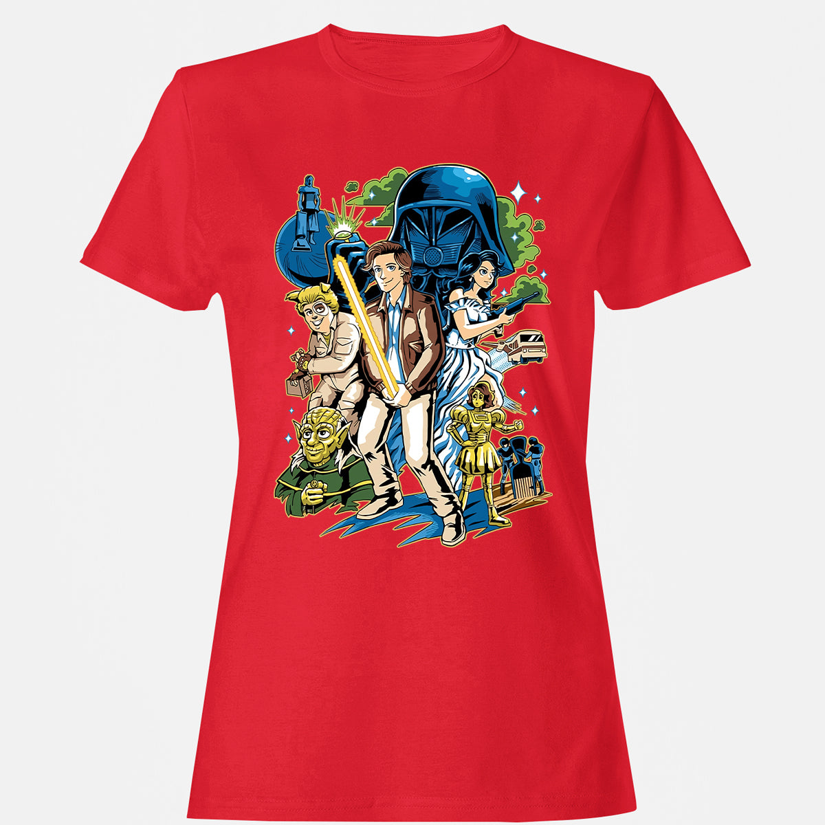 Women's T-Shirt - XL6P5ZGG - Red - 13