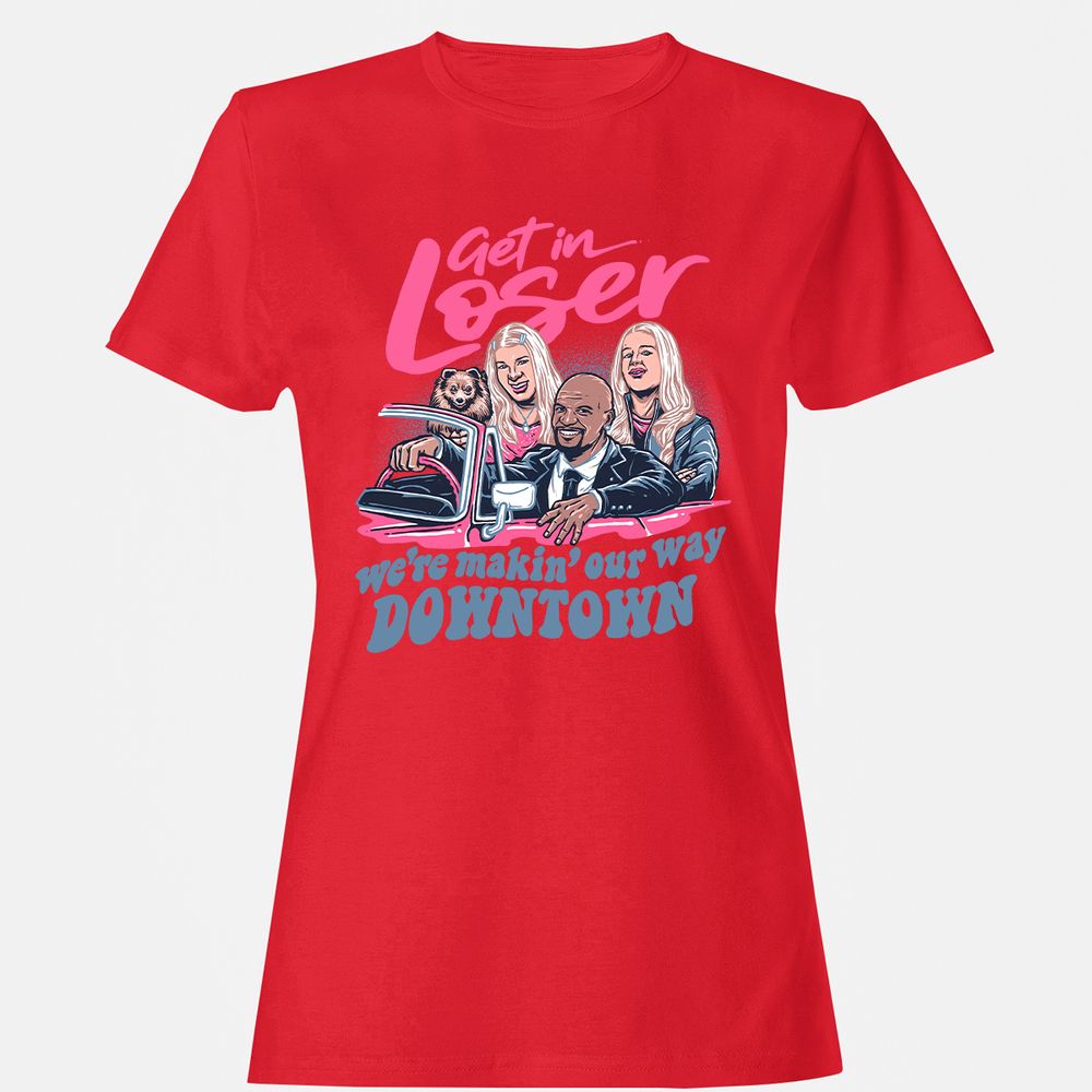 Women's T-Shirt - 7J6EAW8K - Red - 13