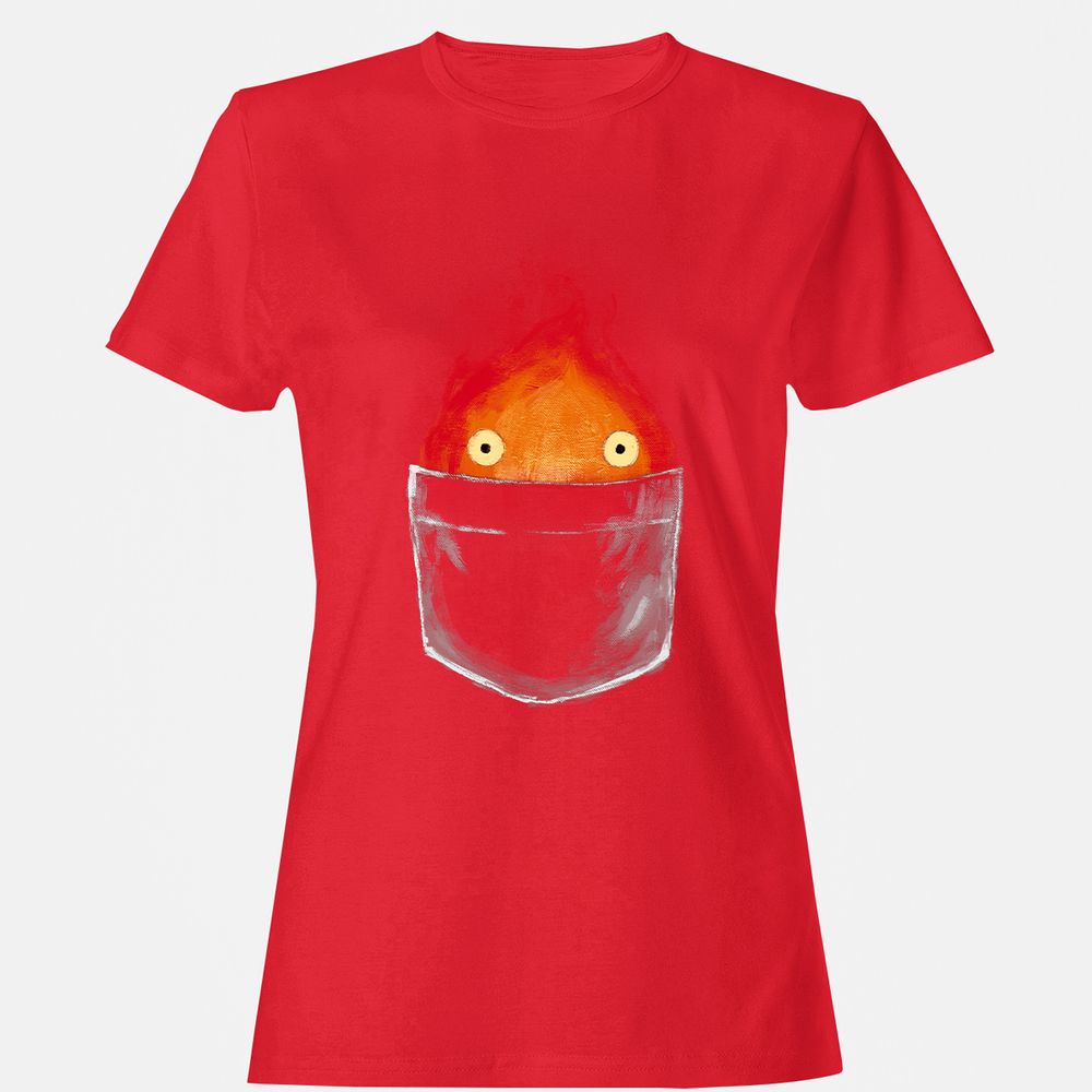 Women's T-Shirt - ZBSWQ9PV - Red - 13