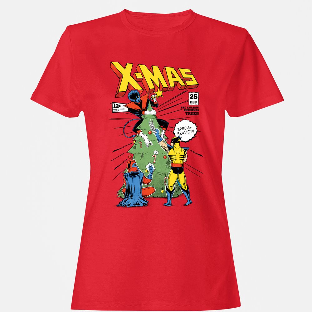 Women's T-Shirt - SX4YN5R8 - Red - 13