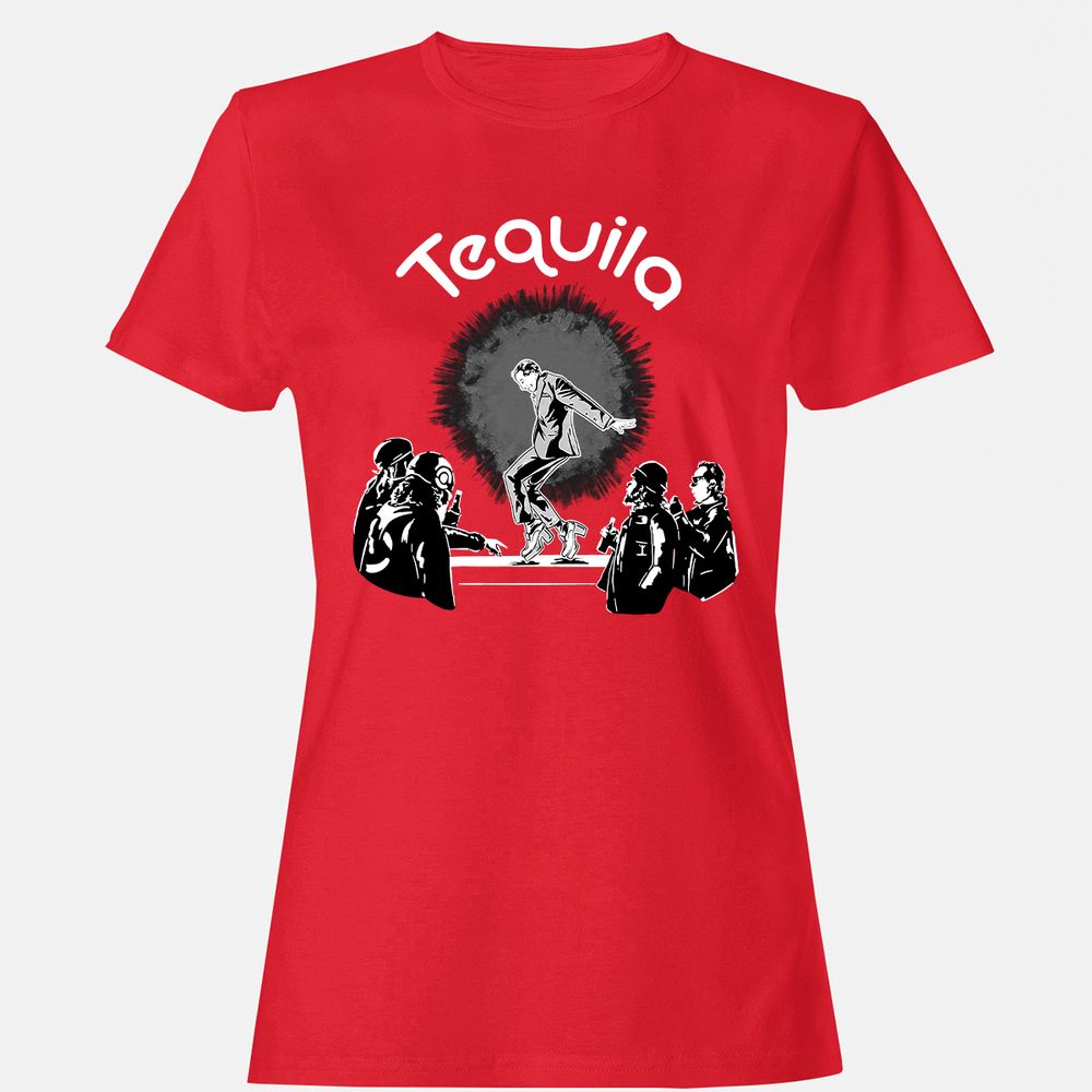 Women's T-Shirt - B39PJ4AP - Red - 13
