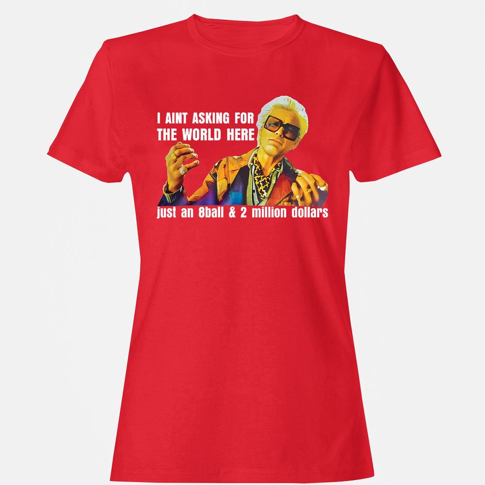 Women's T-Shirt - RLLKBVX3 - Red - 13