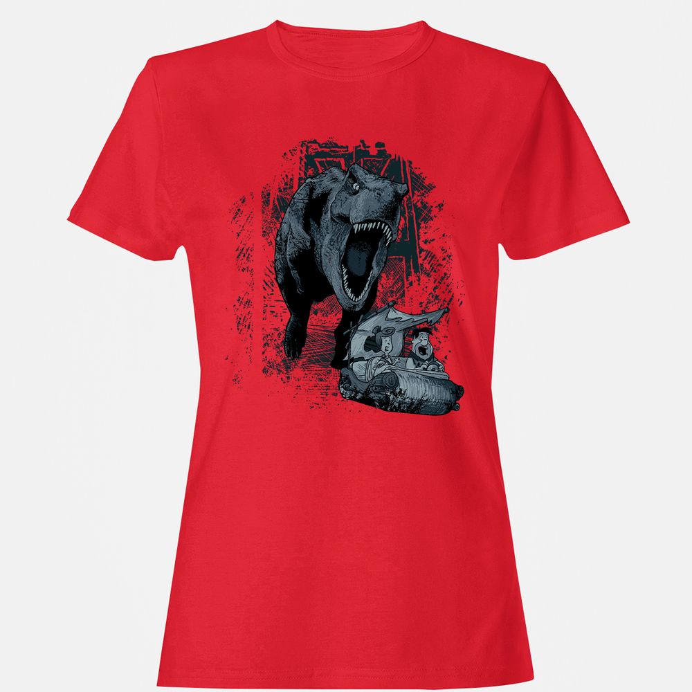 Women's T-Shirt - CAXJJLJ9 - Red - 13