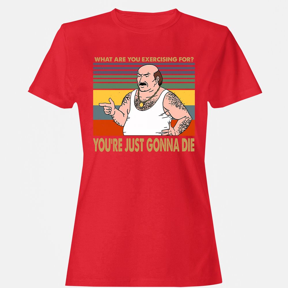 Women's T-Shirt - 2ZE3B875 - Red - 13