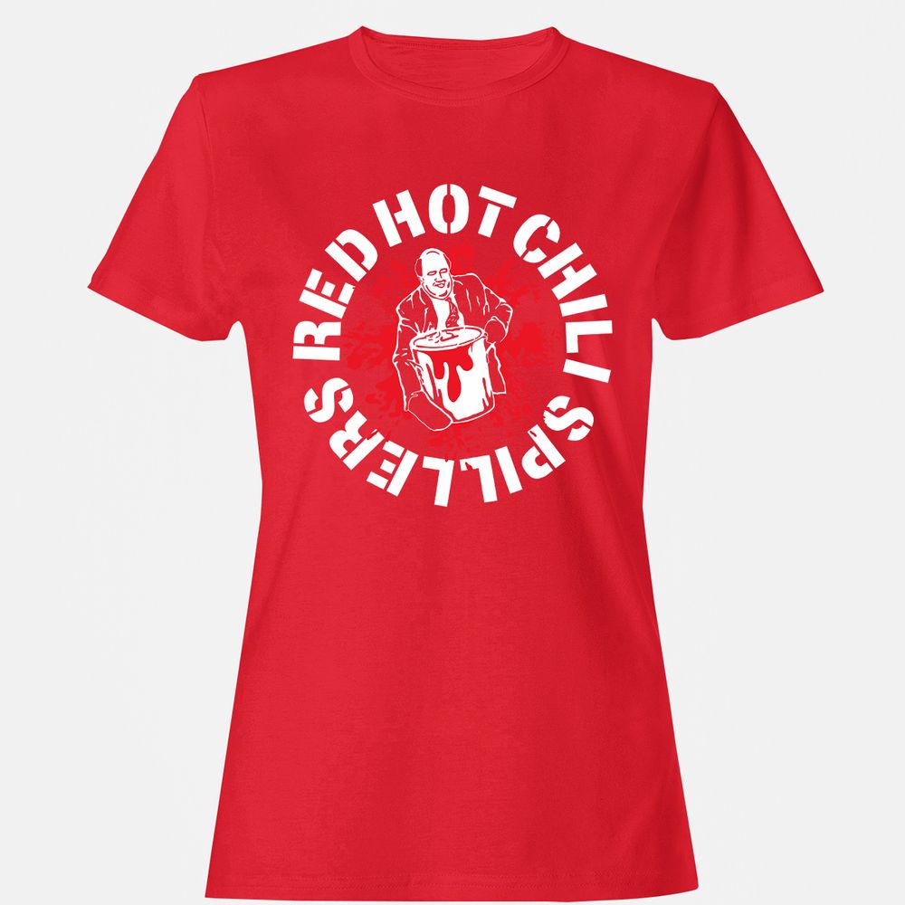 Women's T-Shirt - KST2GL4G - Red - 13