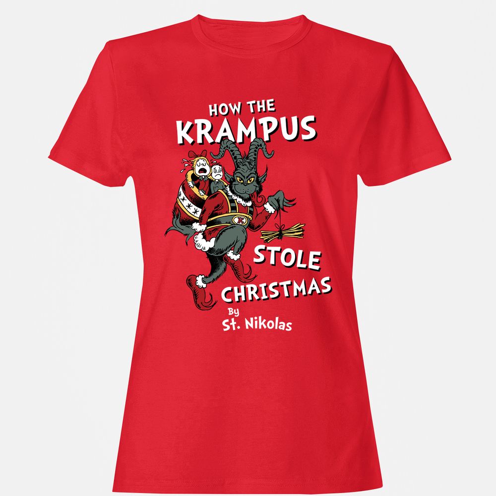 Women's T-Shirt - U7V7R2V8 - Red - 13