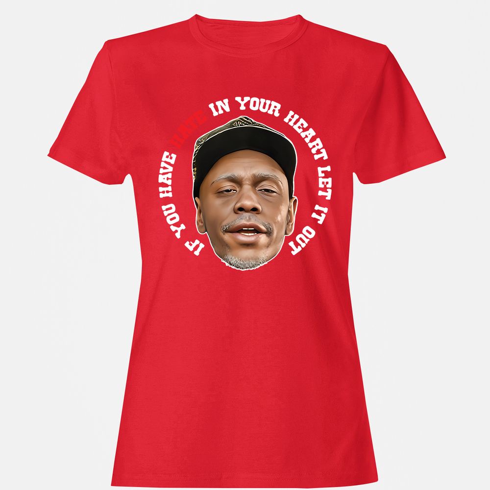 Women's T-Shirt - CLHUT6Y5 - Red - 13