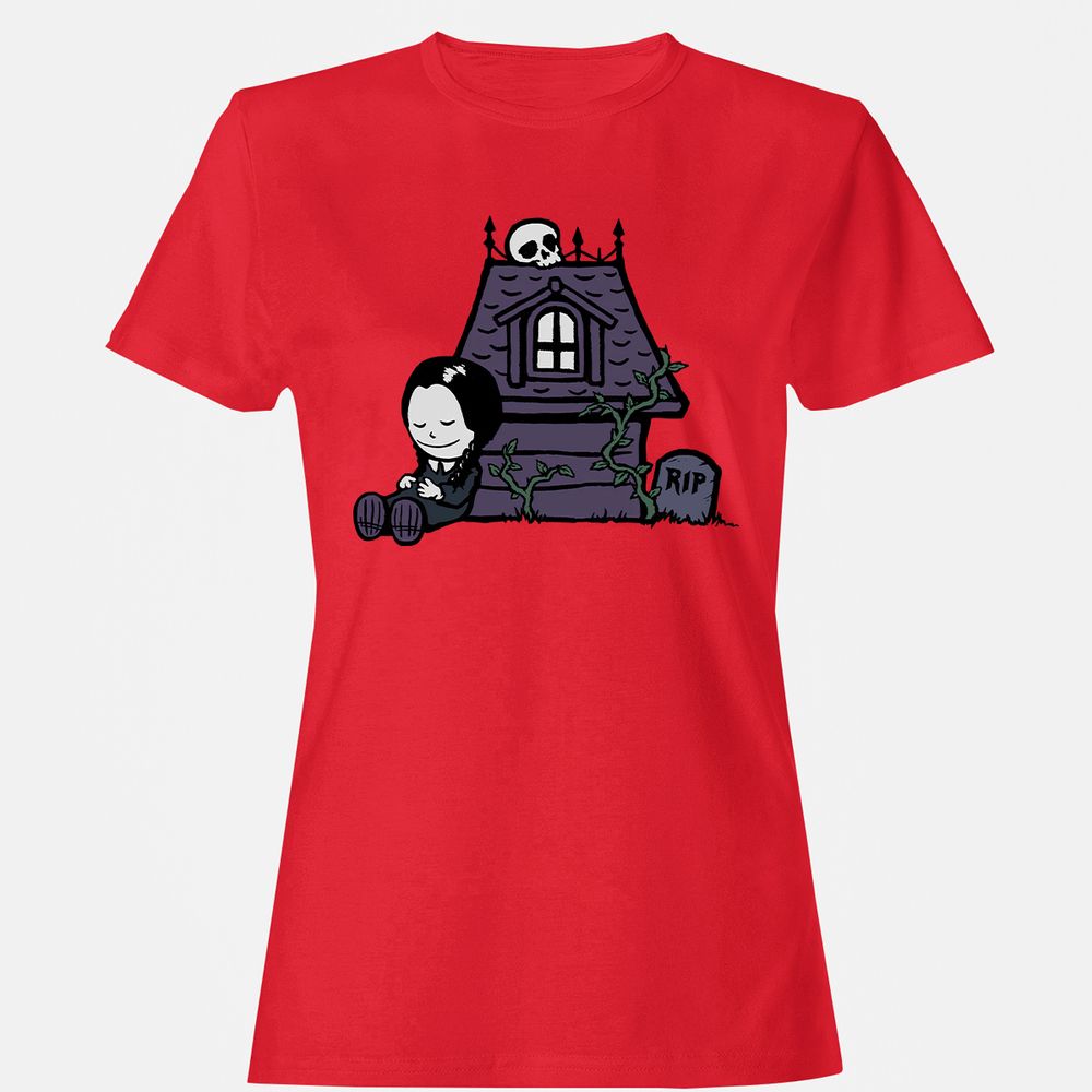 Women's T-Shirt - PYAWNYSJ - Red - 13