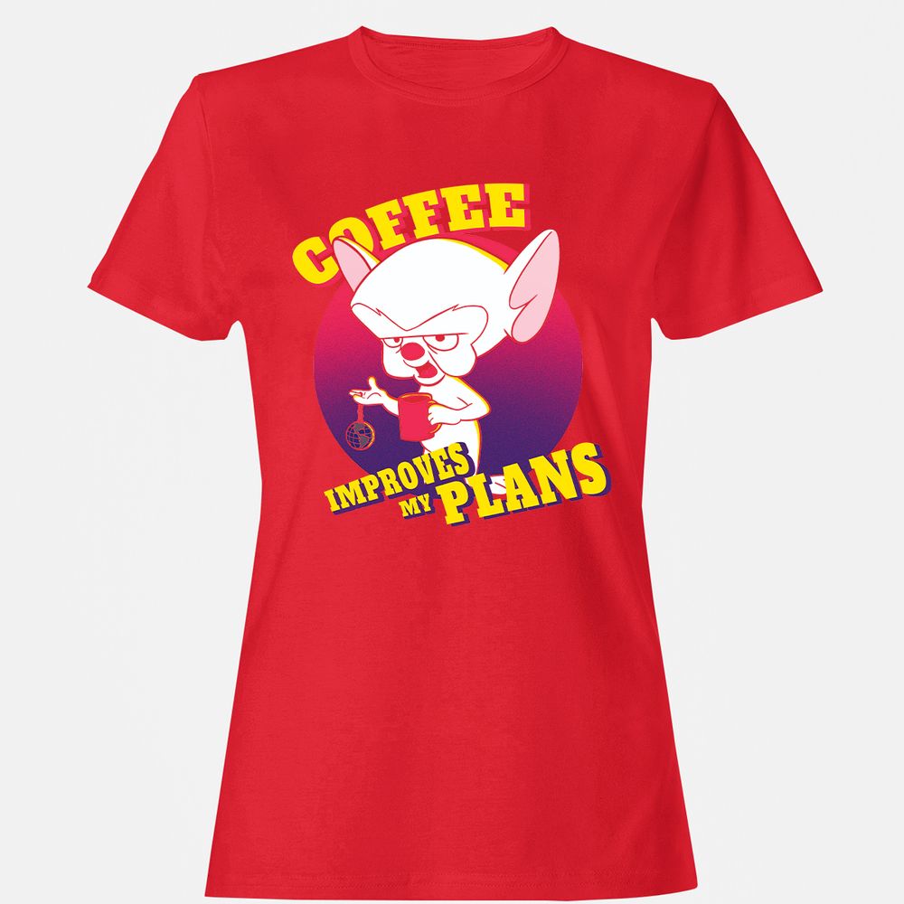 Women's T-Shirt - GSK3UBAP - Red - 13