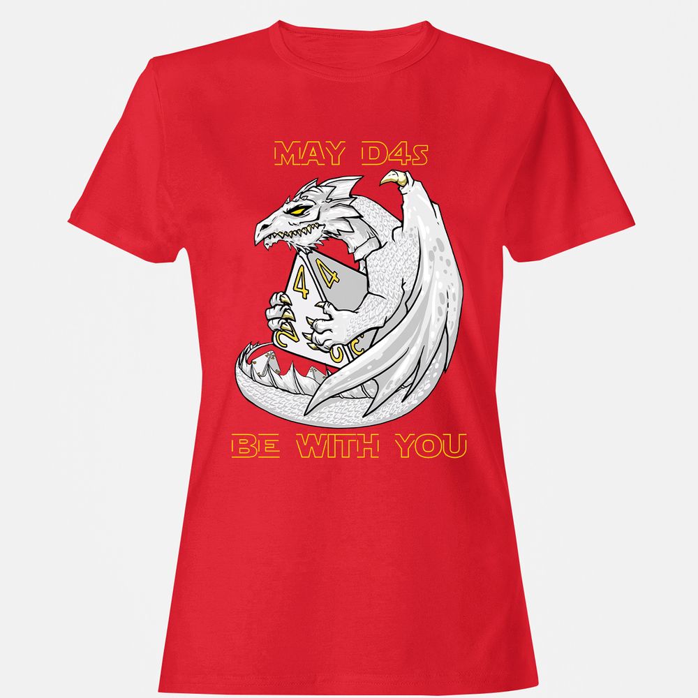 Women's T-Shirt - 8AFGFZMK - Red - 13