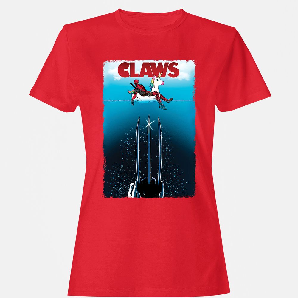 Women's T-Shirt - FHJXRL5W - Red - 13