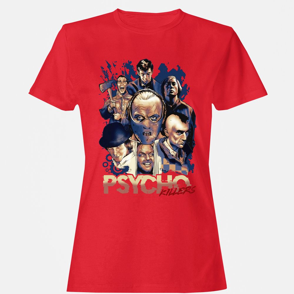 Women's T-Shirt - SQQ1KKQC - Red - 13