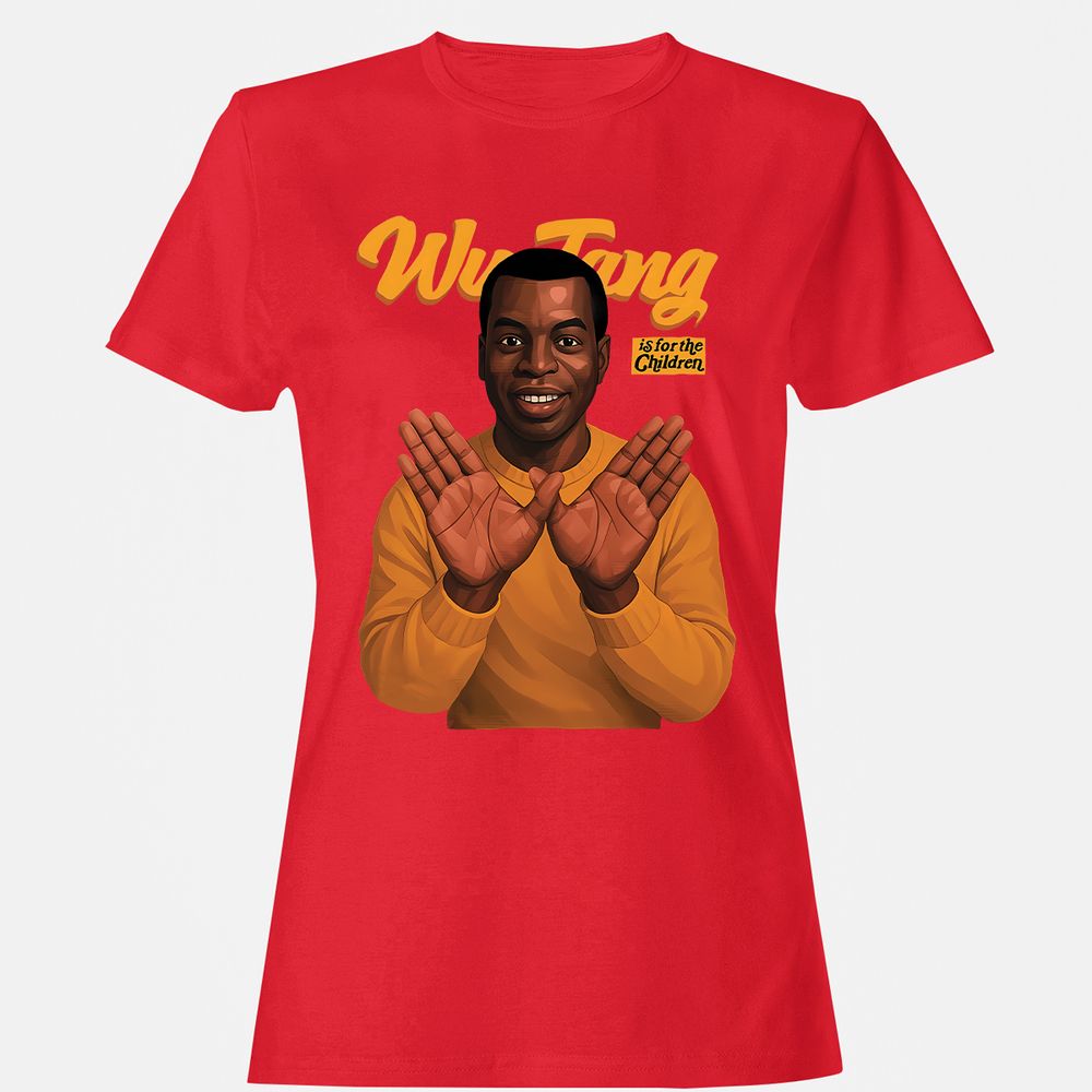 Women's T-Shirt - M81PJ8QH - Red - 13