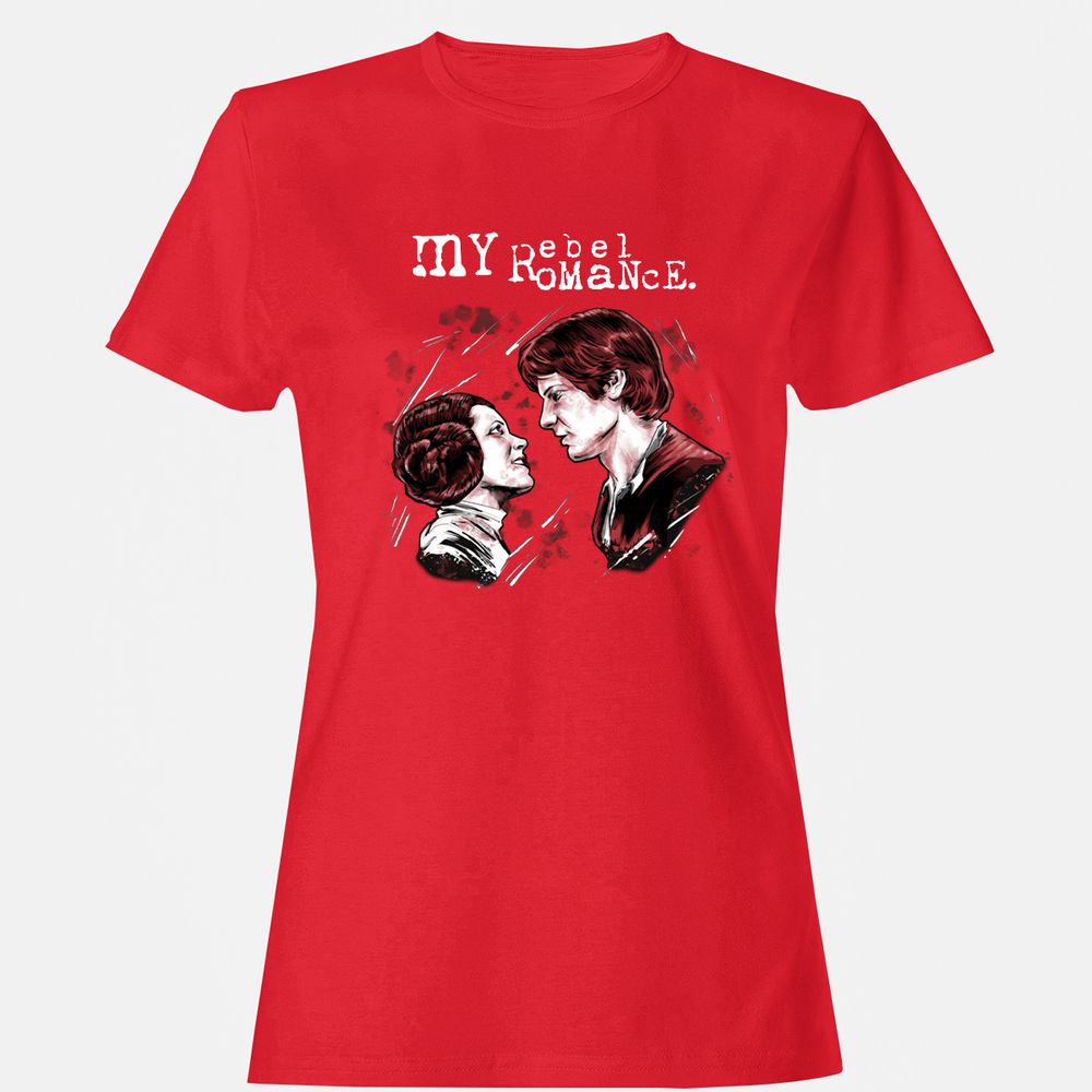 Women's T-Shirt - 3GFAER7B - Red - 13