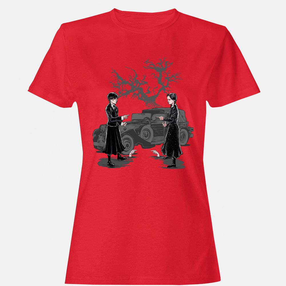 Women's T-Shirt - ETX8REJ7 - Red - 13