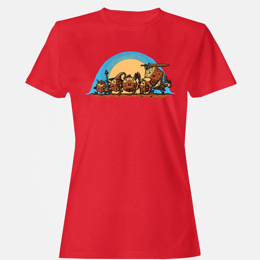 Women's T-Shirt - JTZ75X17 - Red - 13