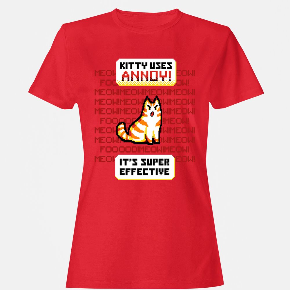 Women's T-Shirt - 14E2MLLU - Red - 13