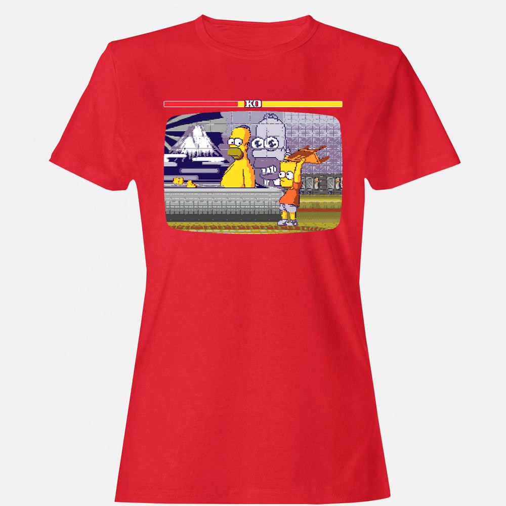 Women's T-Shirt - T5B1E6WC - Red - 13