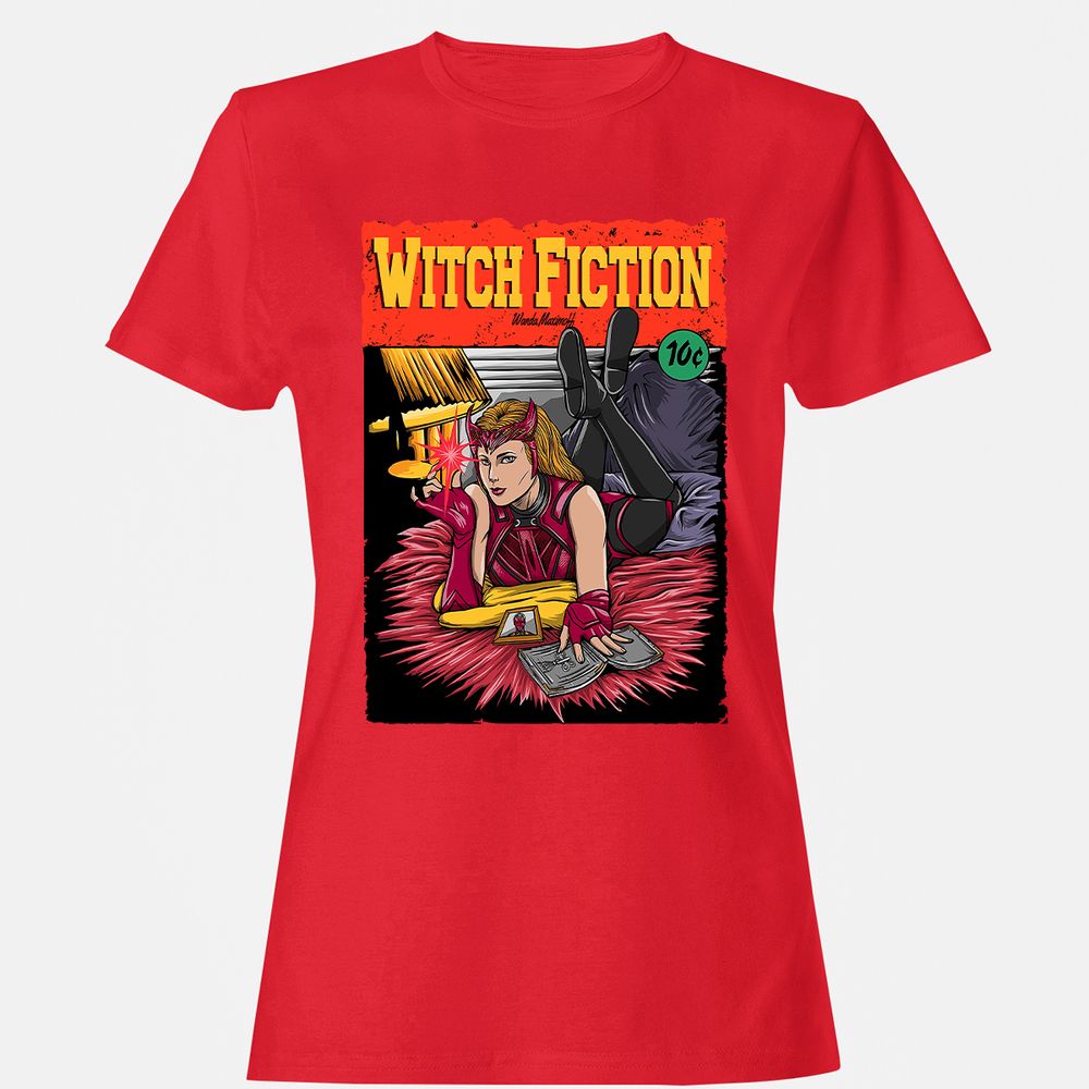 Women's T-Shirt - WSBPZK7X - Red - 13