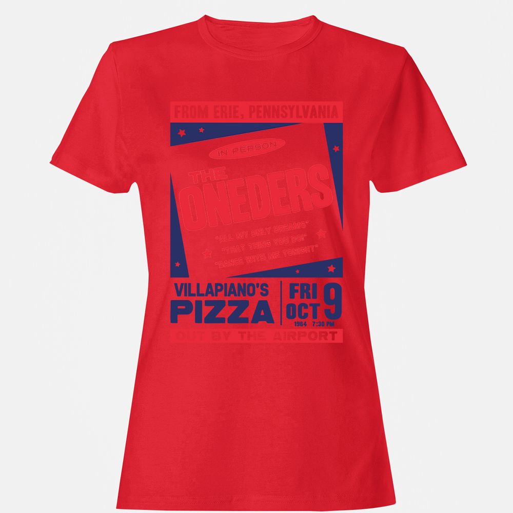 Women's T-Shirt - NU2A5UCK - Red - 13