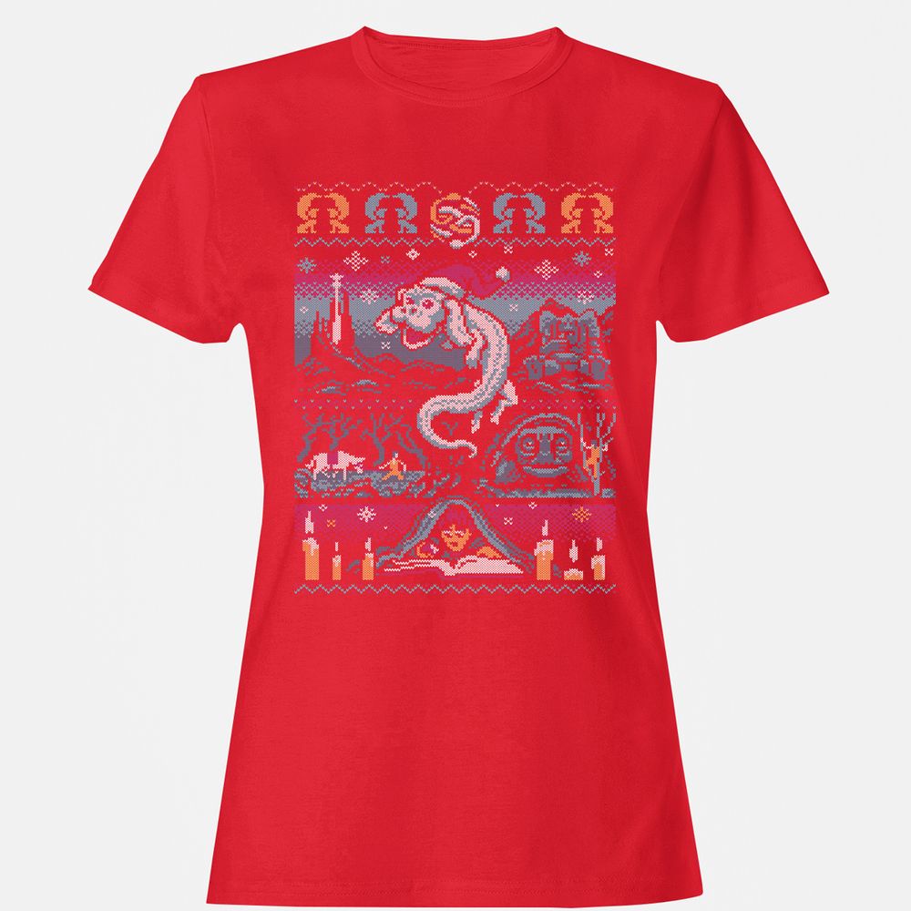 Women's T-Shirt - H5HSP89Q - Red - 13