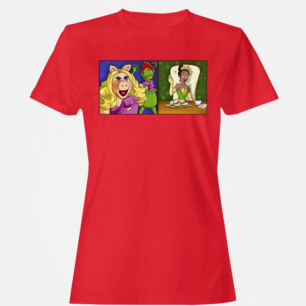 Women's T-Shirt - LRCJNW3Z - Red - 13