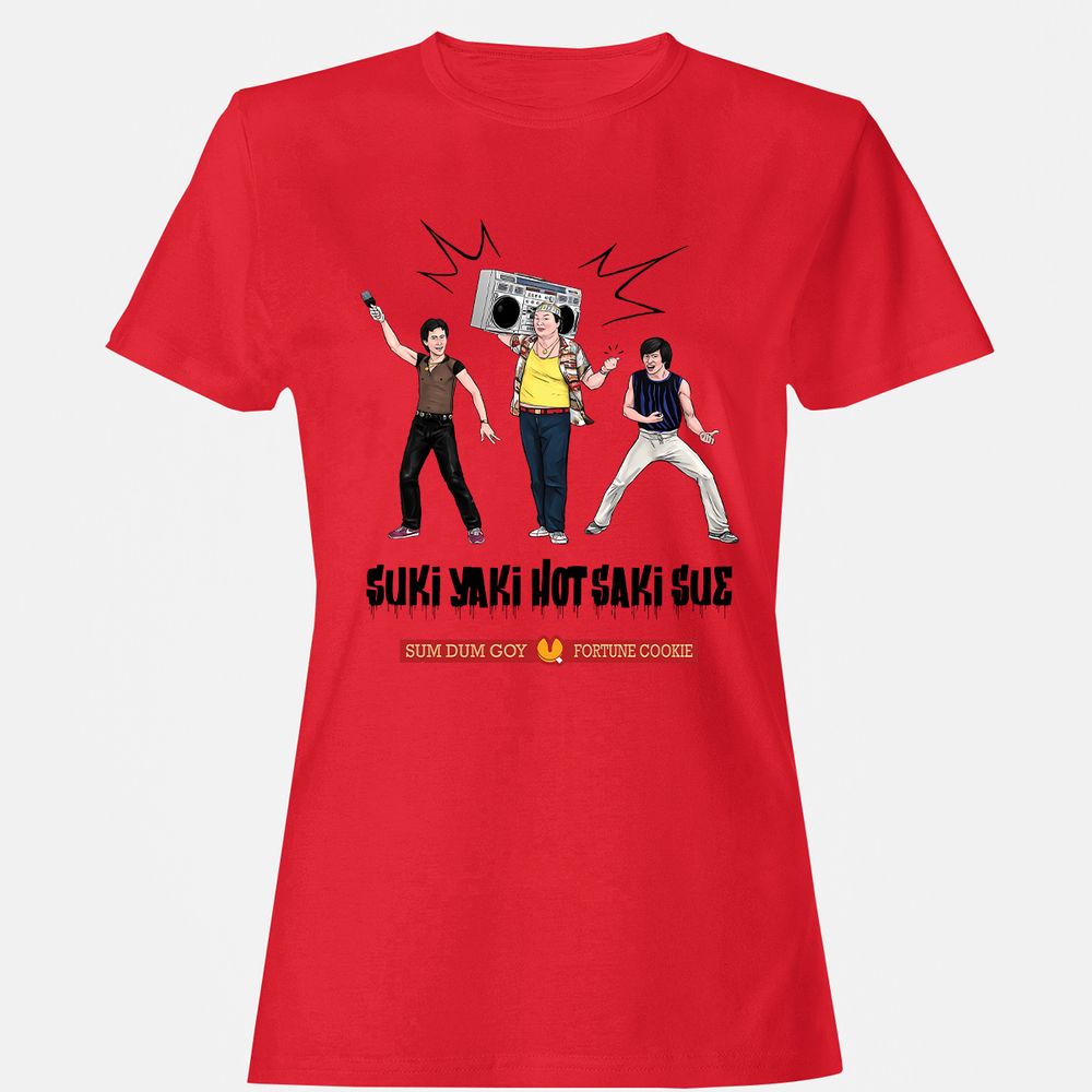 Women's T-Shirt - K79GY14L - Red - 13
