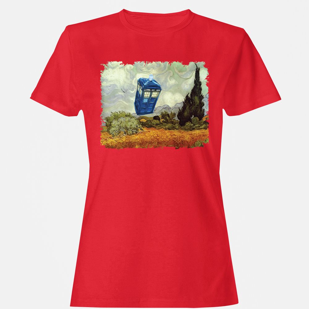 Women's T-Shirt - G5N7TNP8 - Red - 13