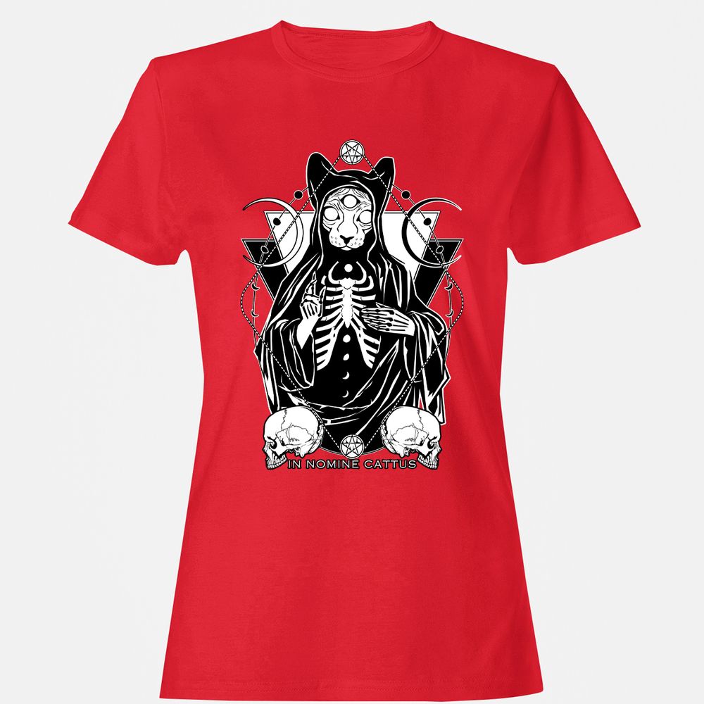 Women's T-Shirt - GCUXASKT - Red - 13