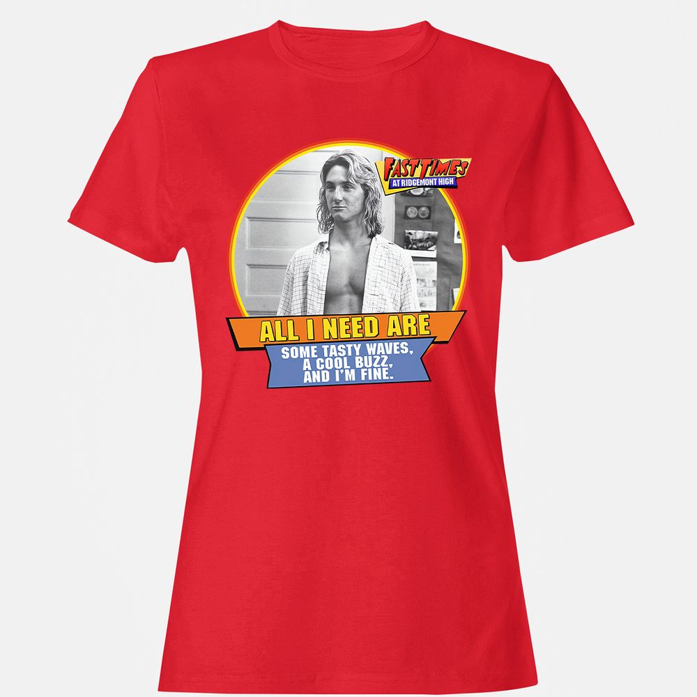 Women's T-Shirt - NPZZJFH6 - Red - 13