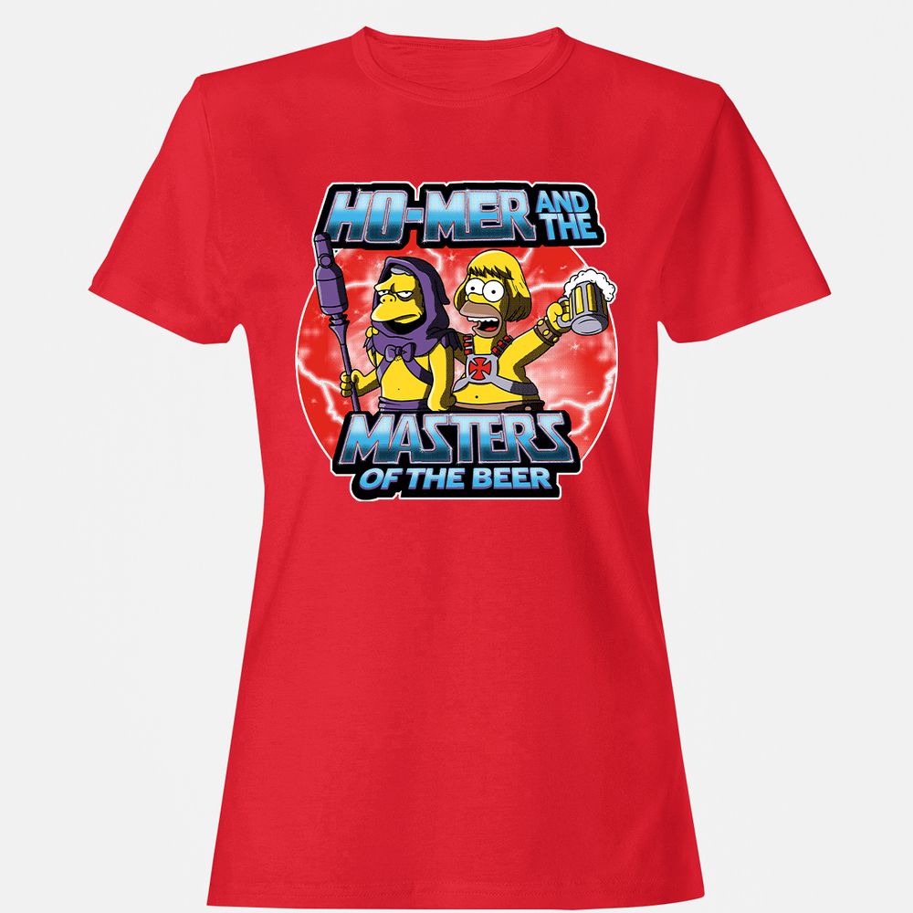 Women's T-Shirt - ZCX9STBQ - Red - 13