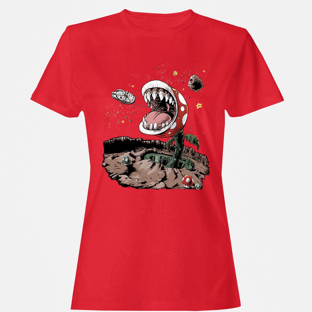 Women's T-Shirt - ULXCPYZP - Red - 13