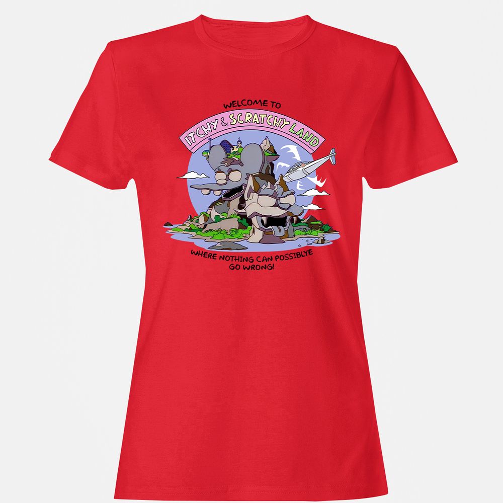 Women's T-Shirt - PM556199 - Red - 13