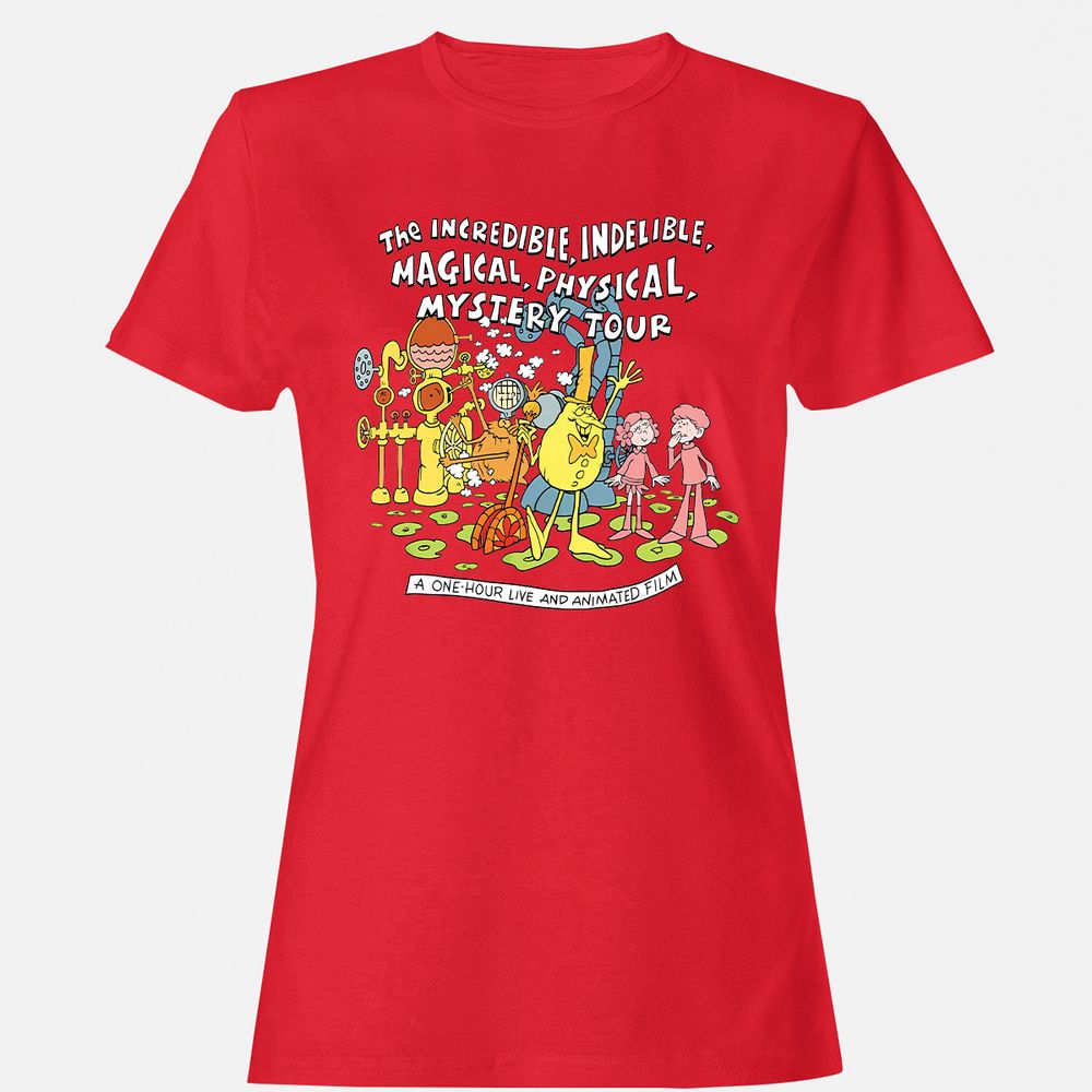 Women's T-Shirt - LQXR1VQR - Red - 13