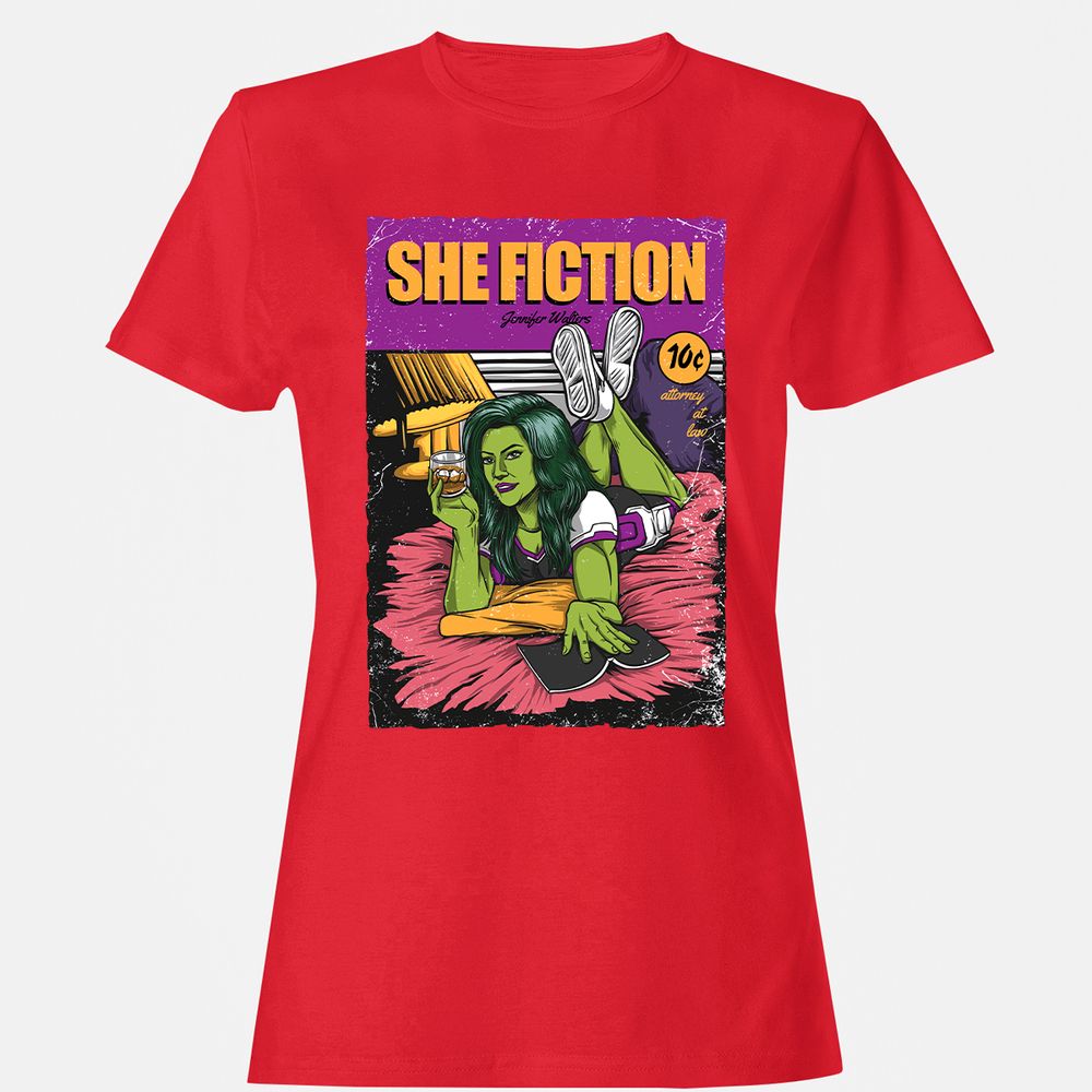 Women's T-Shirt - 2GL2UZAN - Red - 13