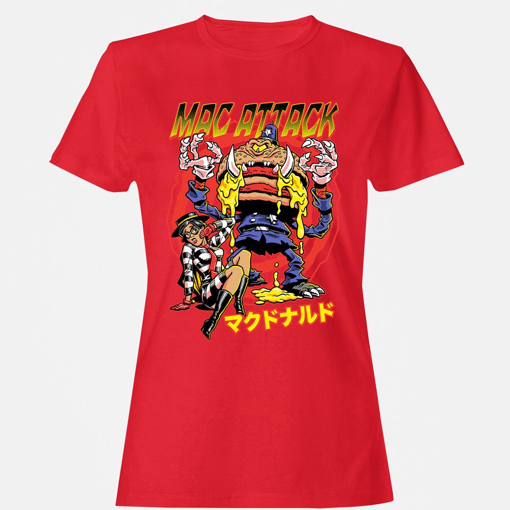 Women's T-Shirt - 3QEAEXXR - Red - 13