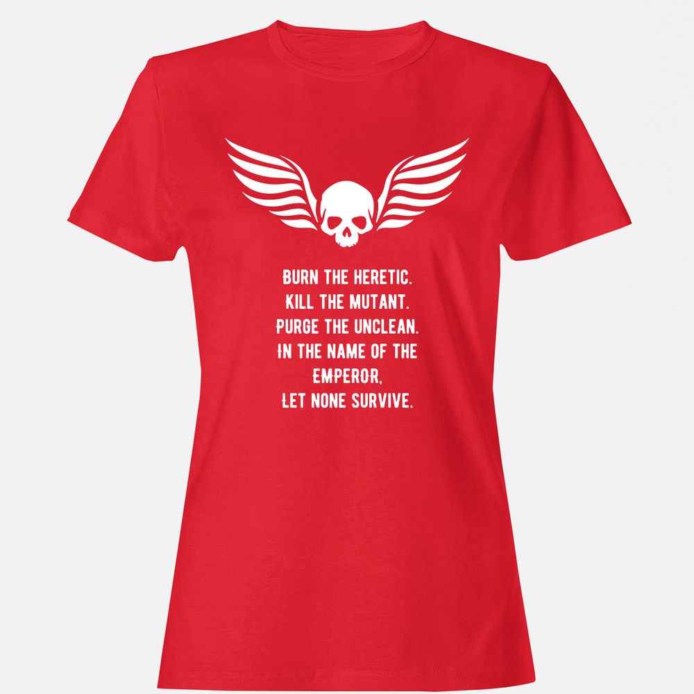 Women's T-Shirt - 3TVF2TRX - Red - 13