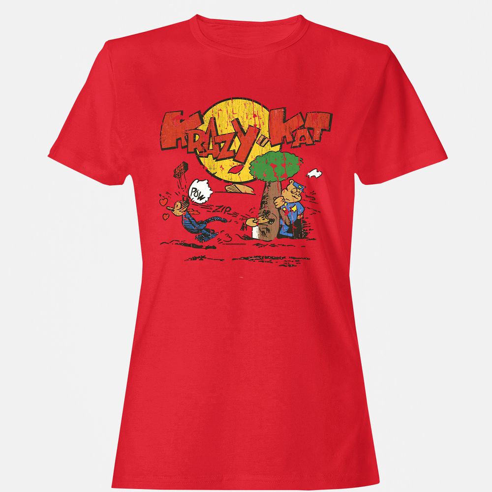 Women's T-Shirt - CKRTFU8Z - Red - 13