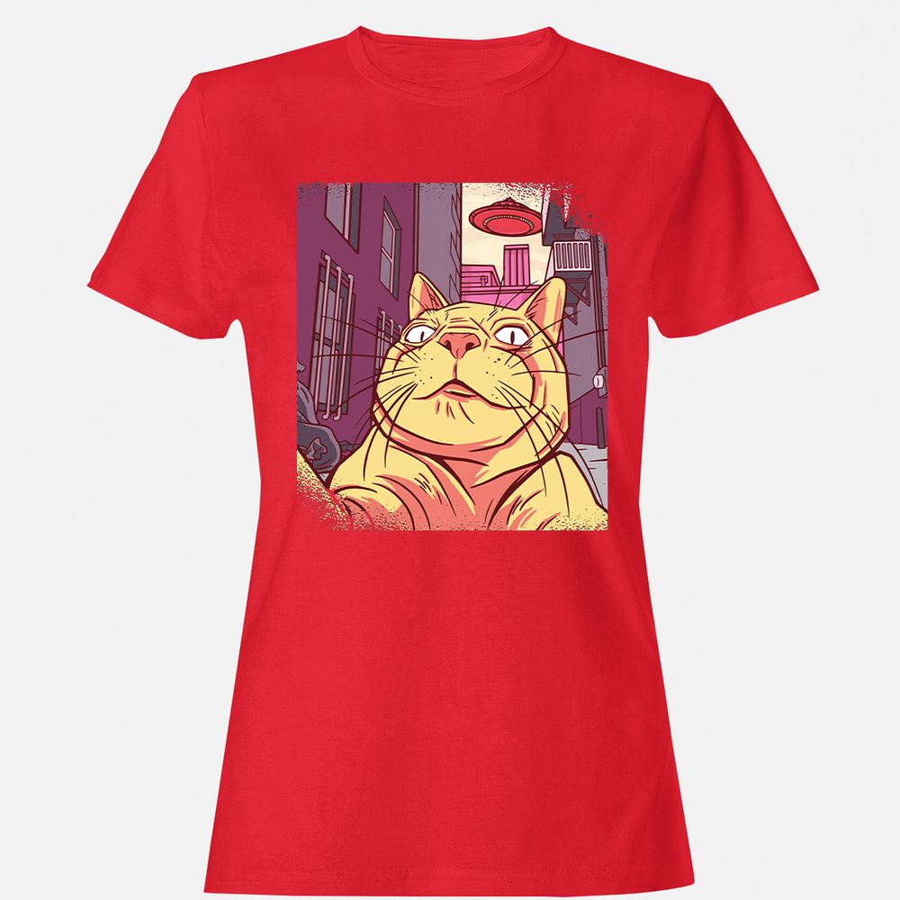 Women's T-Shirt - XPF4FEXK - Red - 13