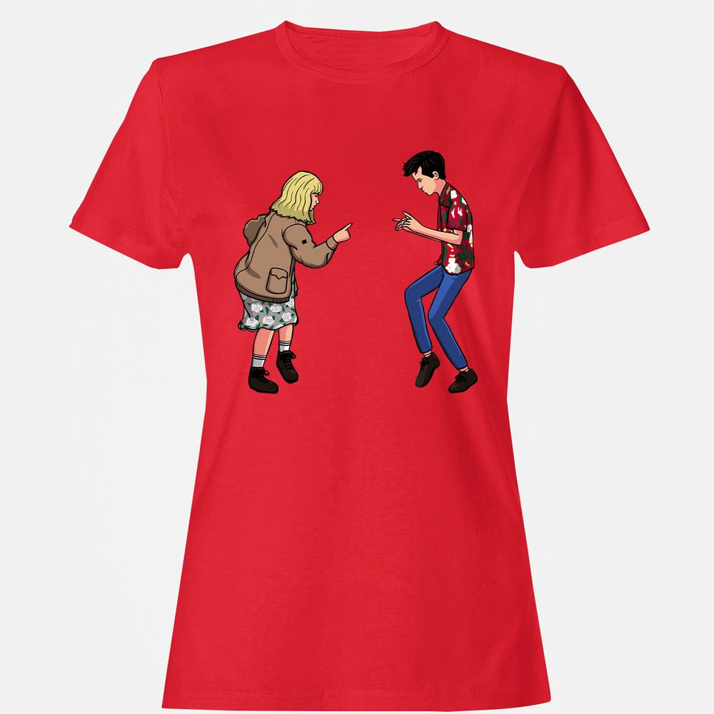 Women's T-Shirt - V34V9ZJ6 - Red - 13