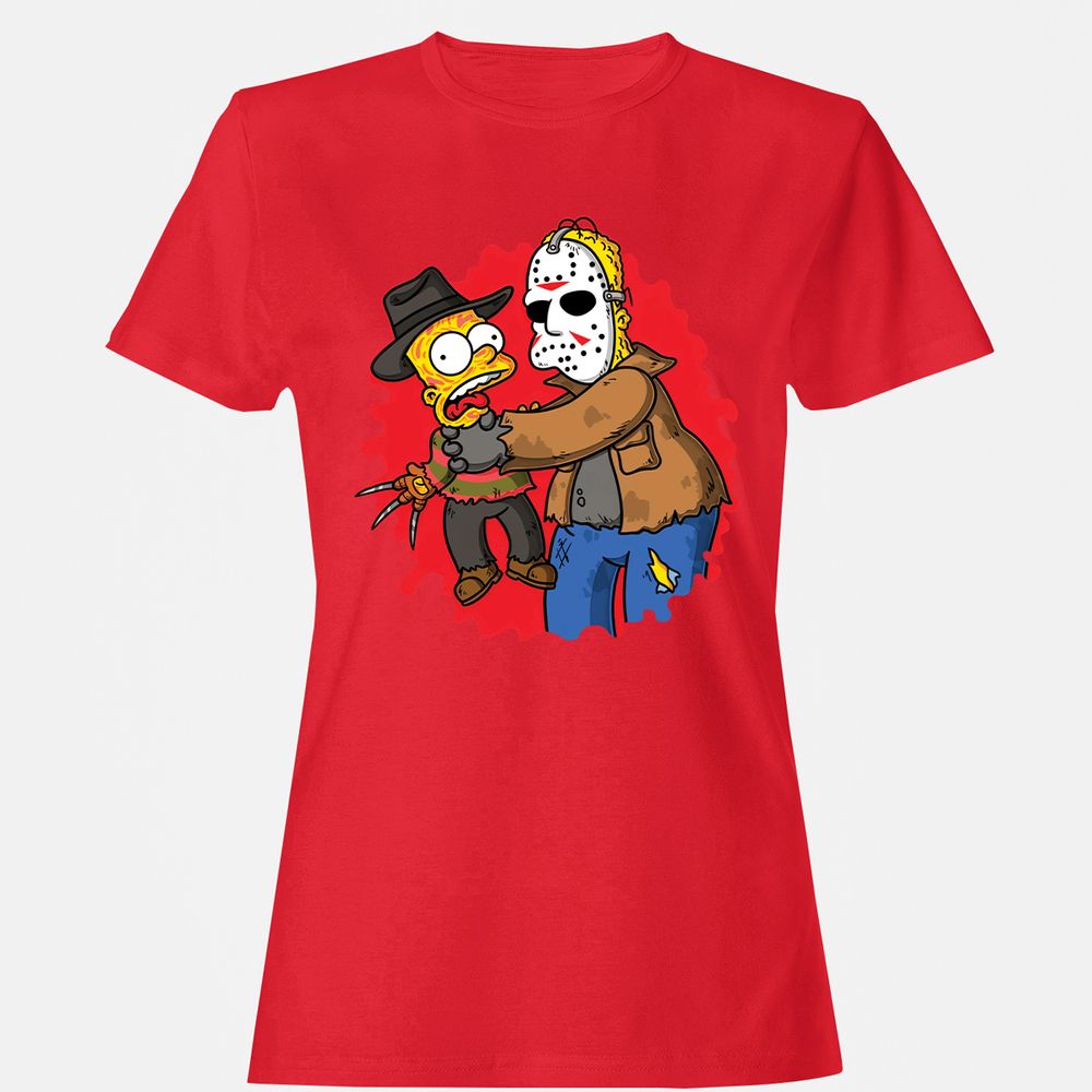 Women's T-Shirt - M5NUNUDP - Red - 13