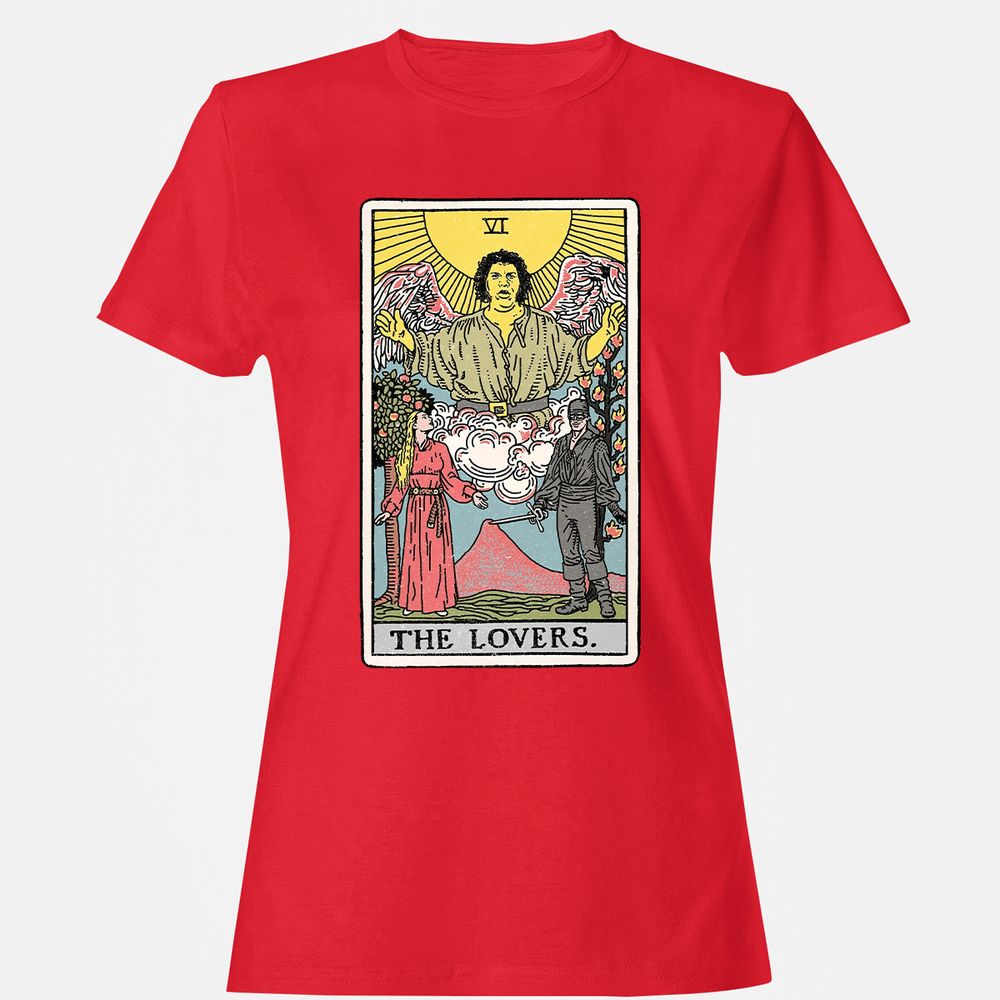 Women's T-Shirt - 5DJQV835 - Red - 13