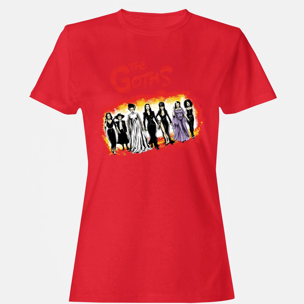 Women's T-Shirt - KRDJKQX8 - Red - 13