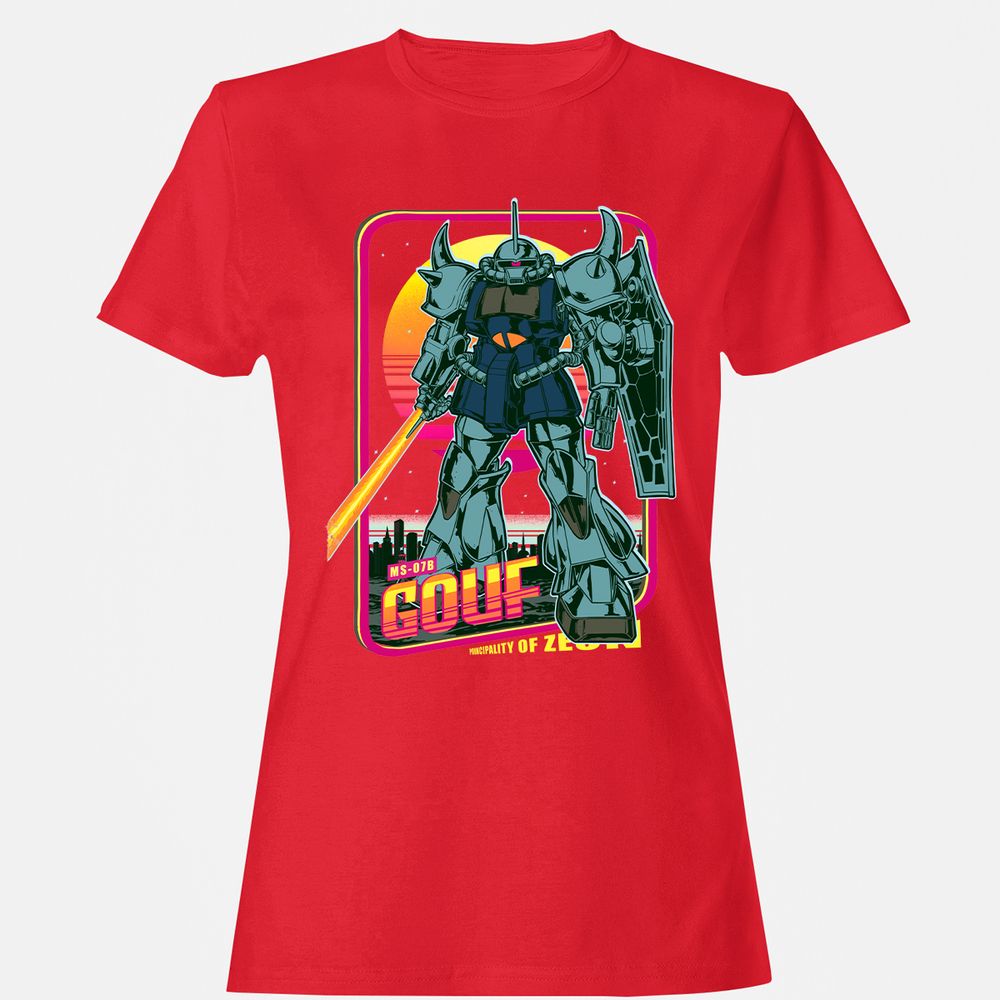 Women's T-Shirt - 9DE5NUQ8 - Red - 13