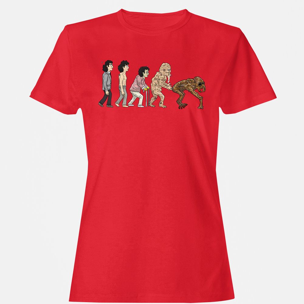 Women's T-Shirt - TPVKCJY4 - Red - 13