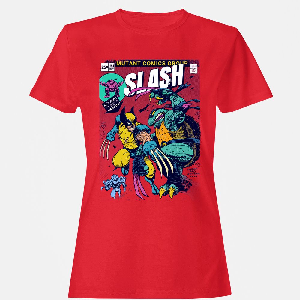Women's T-Shirt - GR4G8E4R - Red - 13