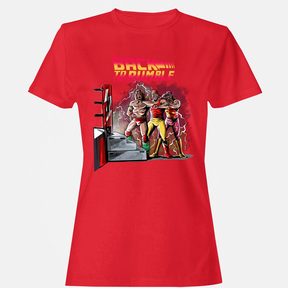 Women's T-Shirt - A185SUKN - Red - 13