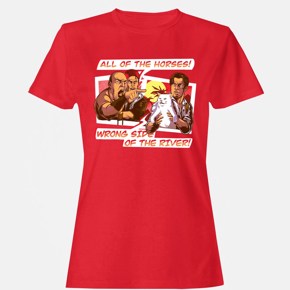 Women's T-Shirt - HDW4KZH5 - Red - 13