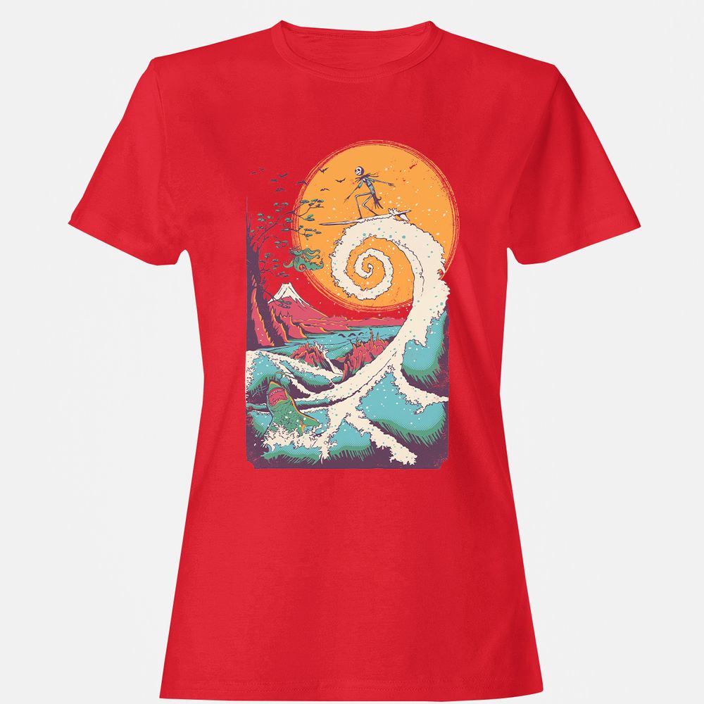 Women's T-Shirt - YM6XKWCG - Red - 13