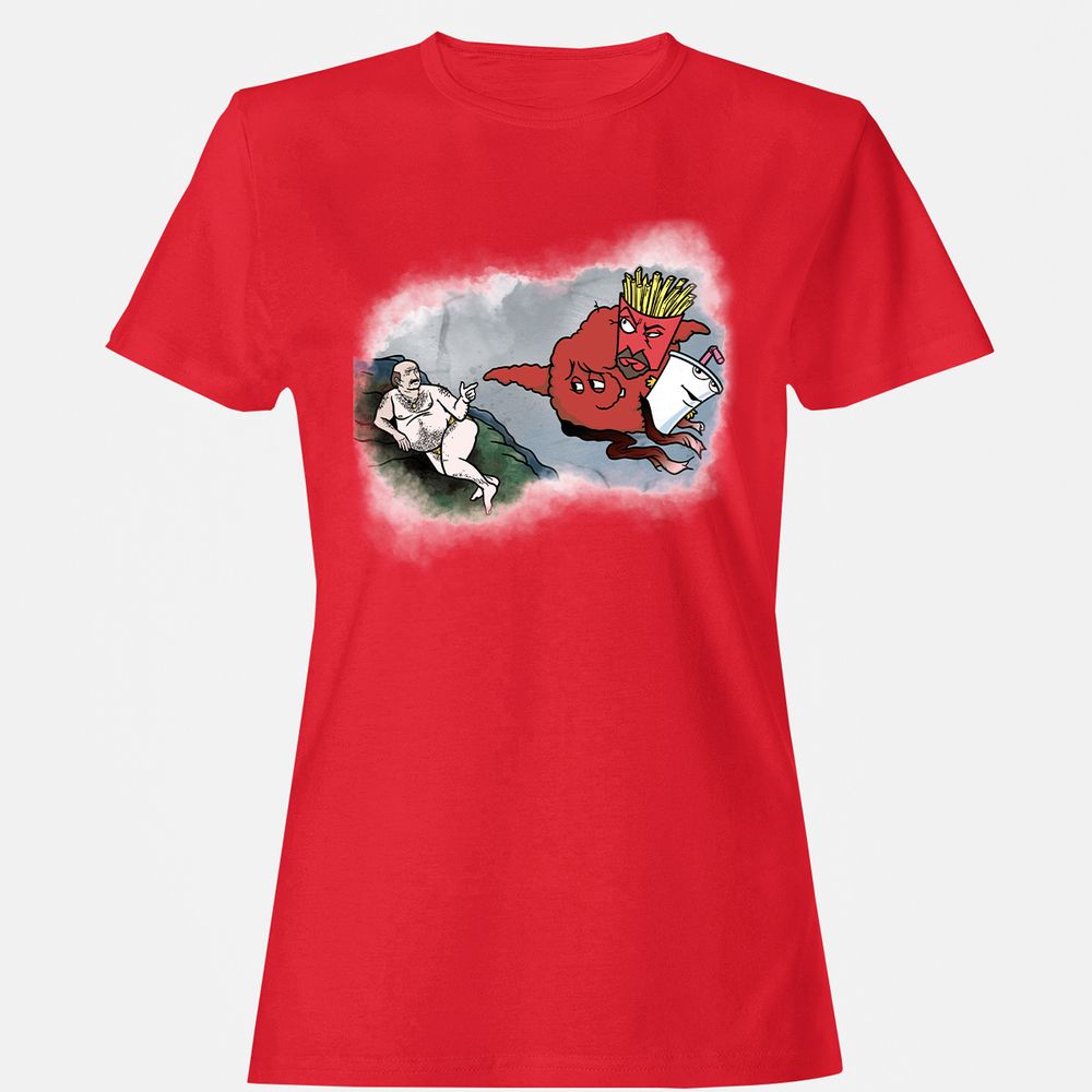 Women's T-Shirt - ULSQV8DJ - Red - 13